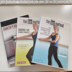 Three (3) The Bar Method Workout DVD